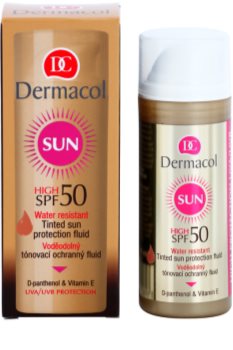 Dermacol Sun Water Resistant tonirani vodoodporni fluid za obraz SPF 50