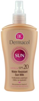 Dermacol Sun Water Resistant wodoodporne mleczko do opalania SPF 20