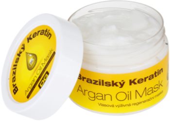 Dermagen Brazil Keratin Argan Oil maseczka odżywcza i regenerująca do wszystkich rodzajów włosów