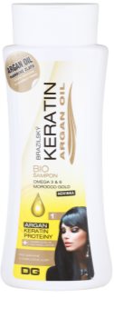 Dermagen Brazil Keratin Argan Oil champú bio para cabello teñido y dañado