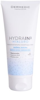 Dermedic Hydrain3 Hialuro koncentrirano vlažilno mleko za telo za suho do zelo suho kožo