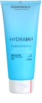 Dermedic Hydrain3 Hialuro krémový čisticí gel pro dehydratovanou suchou pleť