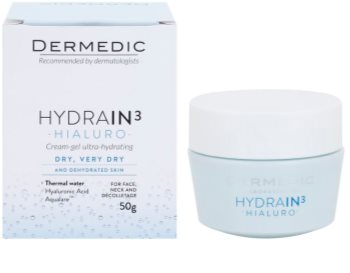 Dermedic Hydrain3 Hialuro hloubkově hydratační krémový gel