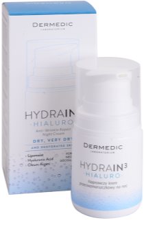 Dermedic Hydrain3 Hialuro hydratační noční krém proti vráskám
