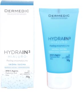 Dermedic Hydrain3 Hialuro Enzym-Peeling für dehydrierte trockene Haut