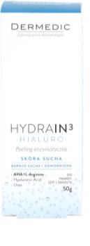 Dermedic Hydrain3 Hialuro Enzym-Peeling für dehydrierte trockene Haut