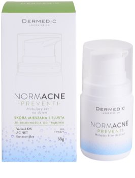 Dermedic Normacne Preventi mattierende Tagescreme für fettige und Mischhaut