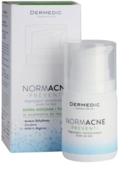 Dermedic Normacne Preventi nočna regulativna in čistilna krema za obraz