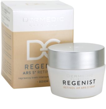 Dermedic Regenist ARS 5° Retinol AR crema de zi matifianta cu efect intens