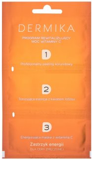 Dermika 1. 2. 3. 3-Fasen revitaliserende verzorging voor Vermoeide Huid