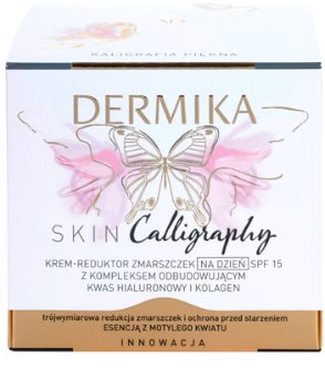 Dermika Skin Calligraphy Nappali krém a ráncok csökkentésére SPF 15