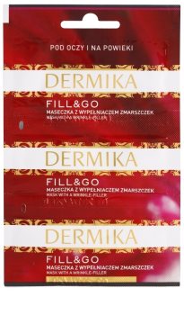 Dermika Fill & Go regenerierende Maske gegen Falten für die Augenpartien