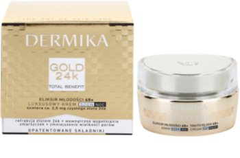 Dermika Gold 24k Total Benefit luxuriöse verjüngende Creme 45+