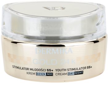 Dermika Gold 24k Total Benefit crème rajeunissante luxe 55+