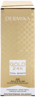 Dermika Gold 24k Total Benefit sérum rajeunissant pour une peau lumineuse et lisse