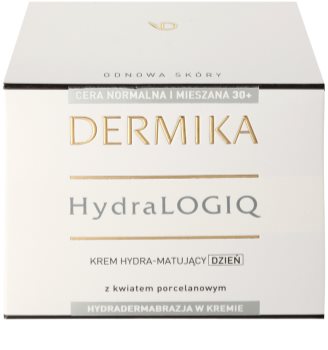 Dermika HydraLOGIQ krem nawilżająco-matujący do cery normalnej i mieszanej