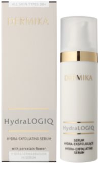 Dermika HydraLOGIQ feuchtigkeitsspendendes Serum mit Peeling-Wirkung 30+