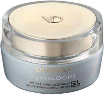 Dermika HydraLOGIQ creme de noite nutritivo com efeito hidratante