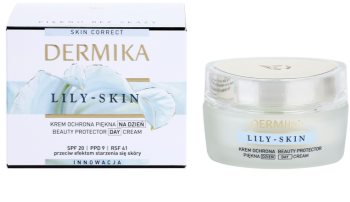 Dermika Lily Skin crema hidratanta pentru infrumusetare SPF 20