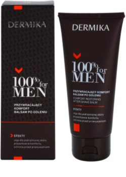 Dermika 100% for Men nyugtató borotválkozás utáni balzsam