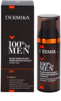 Dermika 100% for Men crema revitalizante hidratación profunda 30+
