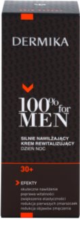 Dermika 100% for Men crema revitalizante hidratación profunda 30+