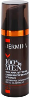 Dermika 100% for Men crema anti-rid pentru netezire 40+