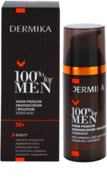Dermika 100% for Men krém proti hlbokým vráskam 50+