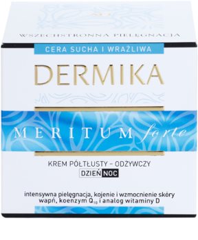 Dermika Meritum Forte crema nutritiva para pieles secas y sensibles
