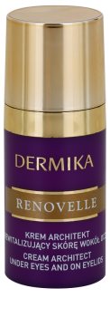 Dermika Renovelle 45+ crème yeux revitalisante anti-rides et anti-cernes
