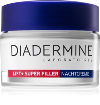 Diadermine Lift+ Super Filler Lifting-Nachtcreme zur Definition der Gesichtskonturen