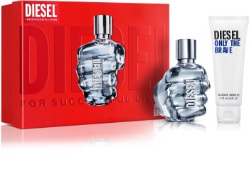 diesel only the brave woda toaletowa 50 ml   zestaw