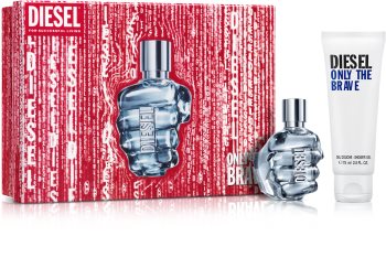 diesel only the brave woda toaletowa 50 ml   zestaw 