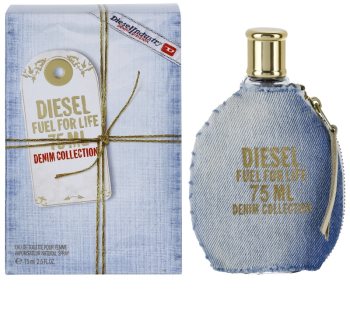 Diesel Fuel for Life Femme Denim Eau de Toilette para mulheres 75 ml
