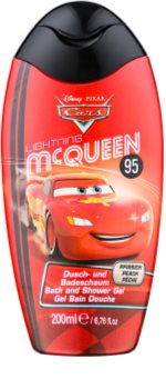 Disney Cosmetics Cars pěna do koupele a sprchový gel 2 v 1