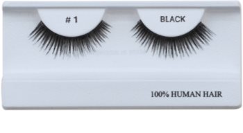 Diva & Nice Cosmetics Accessories Stick-On Eyelashes From Human Hair
