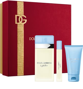 dolce & gabbana light blue woda toaletowa 100 ml   zestaw