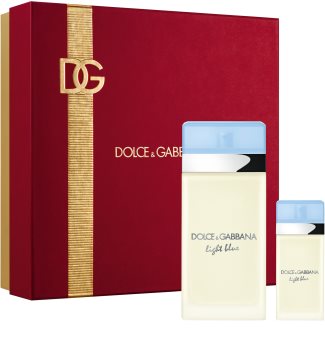 dolce & gabbana light blue woda toaletowa 200 ml   zestaw 