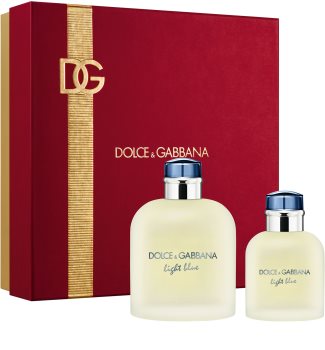 dolce & gabbana light blue pour homme woda toaletowa 200 ml   zestaw 
