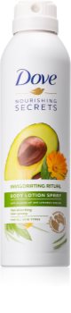 Dove Nourishing Secrets Invigorating Ritual ochranné telové mlieko v spreji