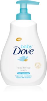 Dove Baby Rich Moisture gel de dus pentru corp si par
