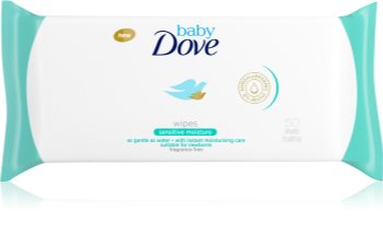 Dove Baby Sensitive Moisture nedves tisztító törlőkendők alkoholmentes