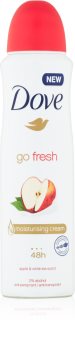 Dove Go Fresh Apple & White Tea spray anti-transpirant effet 48h