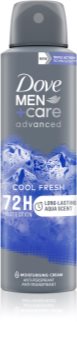 dove men+care cool fresh antyperspirant w sprayu 150 ml    