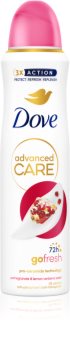 dove go fresh pomegranate & lemon verbena antyperspirant w sprayu 150 ml    