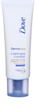 Dove DermaSpa Cashmere Comfort відновлюючий крем для рук для ніжної і гладенької шкіри