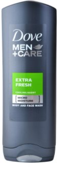 Dove Men+Care Extra Fresh gel de dus corp si fata