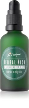 Dr. Feelgood Herbal Kick dvofazni pomlajevalni serum za normalno do mastno kožo