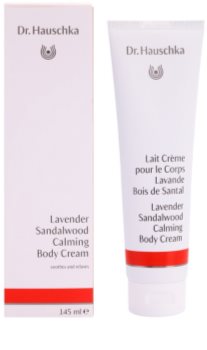 Dr. Hauschka Body Care creme corporal calmante com lavanda e sândalo