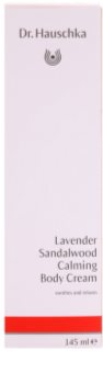 Dr. Hauschka Body Care creme corporal calmante com lavanda e sândalo